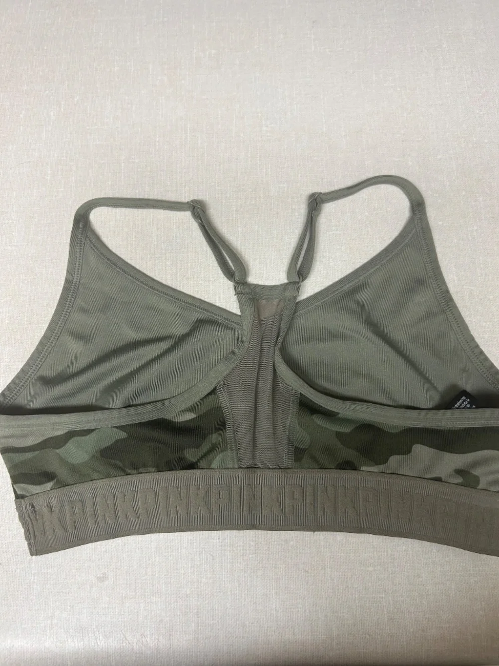 PINK Victorias Secret Camo Athletic Bra